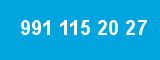 991 115 20 27 991 115 20 27